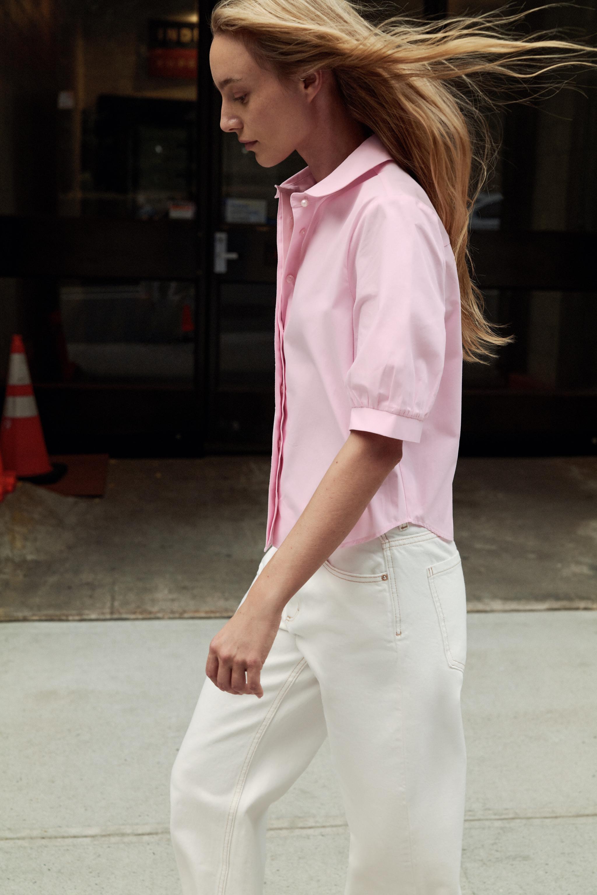 PEARL POPLIN SHIRT